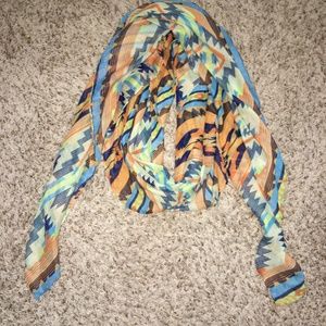 Tribal Print Scarf